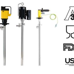 משאבות חבית לתעשיית המזון, התרופות והקוסמטיקה